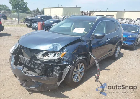 2014 Nissan Rogue Sv from USA, damaged, VIN 5N1AT2MTXEC858055